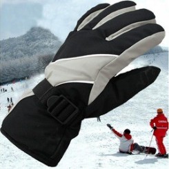 Accessoires fitness GENERIQUE Gants de sport de ski de snowboard de neige coupe-vent imperméables à l'eau pour hommes -30 ?