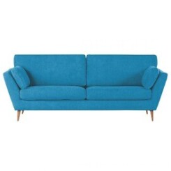 Canapé scandinave style nordique design - bleu