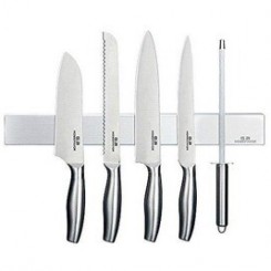 Couteau G.a Homefavor G.a homefavor barre à couteaux amantée barre magnetique porte-couteaux inox 40 cm * 4.5 cm