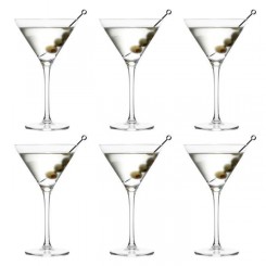 Verre à Cocktail Martini Joya de Libbey - 260 ml / 26 cl - 6 Pièces - Vont au lave-vaisselle - Parfait pour un cocktail à la maison