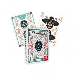 Cavalera - Grimaud - Jeu de 54 cartes toilées plastifiées - format poker - 4 index standards
