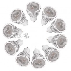 10 x GU10 3 LED Ampoule Bulb Spot Lampe Dimmabl…