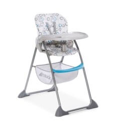HAUCK Chaise haute bébé Sit n Fold - pliage compact - circles blue