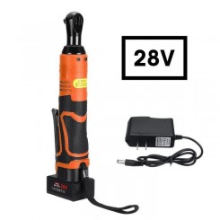 28V 3/8 INCH Sans Fil Clé à Choc cliquet électrique Batterie Rechargeable